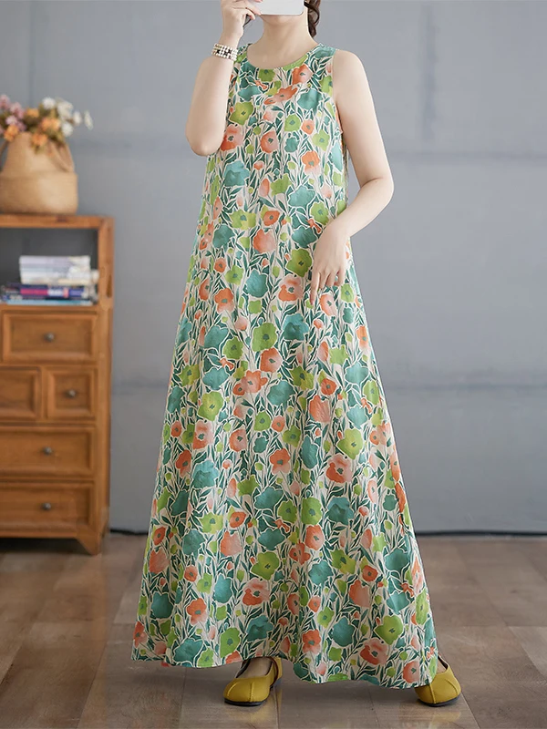 Cotton Linen Vest D… - image