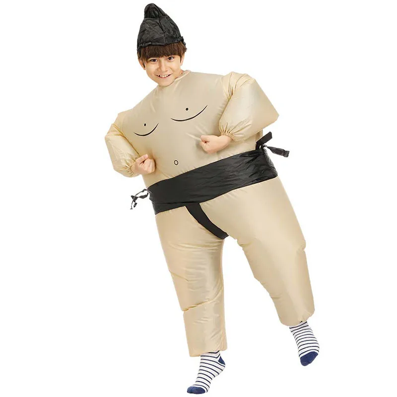 Halloween Cosplay Costumes Sumo Fighter Inflatable Christmas Wrestling Party Role Play Dress Up for Kids and Adult