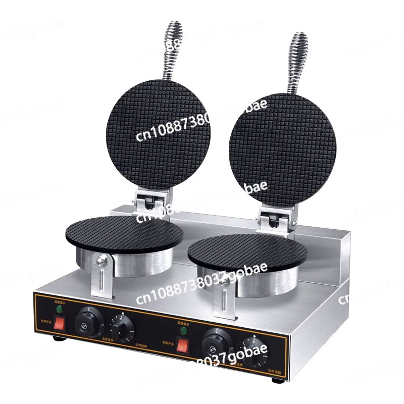 

Двойная головка, круглый хрустящий яичный рулет, электромеханический нагрев, мороженое, кожаная машина, конусная машина, оборудование для закусок