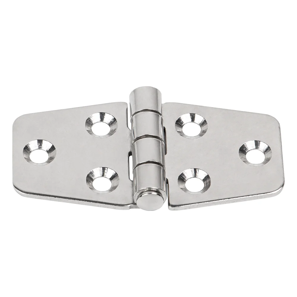 Alastin 4Pcs Door Hinges Marine Grade 316 Stainless Steel Hinge for Boat Window Hinges Marine Hardware 76*38mm
