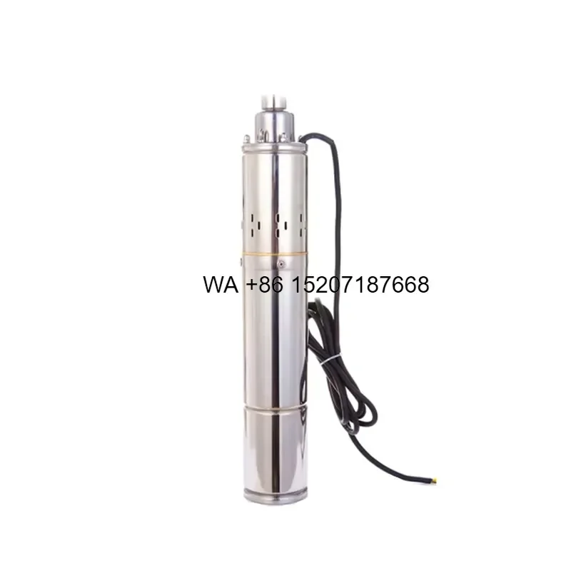 Wmwmnu for MISLIER S122T-30 12V 24V DC Solar Powered Submersible Deep Well Water Pump 100 Percent Copper Wire Motor