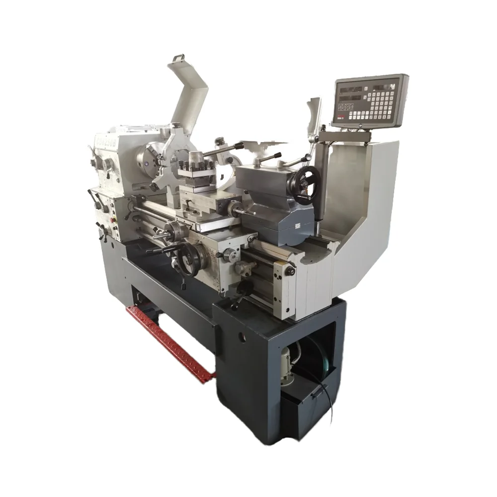 Universal Manual Lathe Machine 200/1000B CD6250B/1000 Spindle Hole 65mm for Metal Working