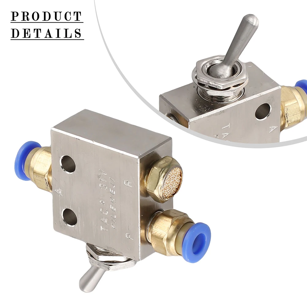 TAC2-31V Pneumatic Valve 2 Position 3 Way Mechanical Valve With 6mm Connector Tool Accessories For Automatic Equipment