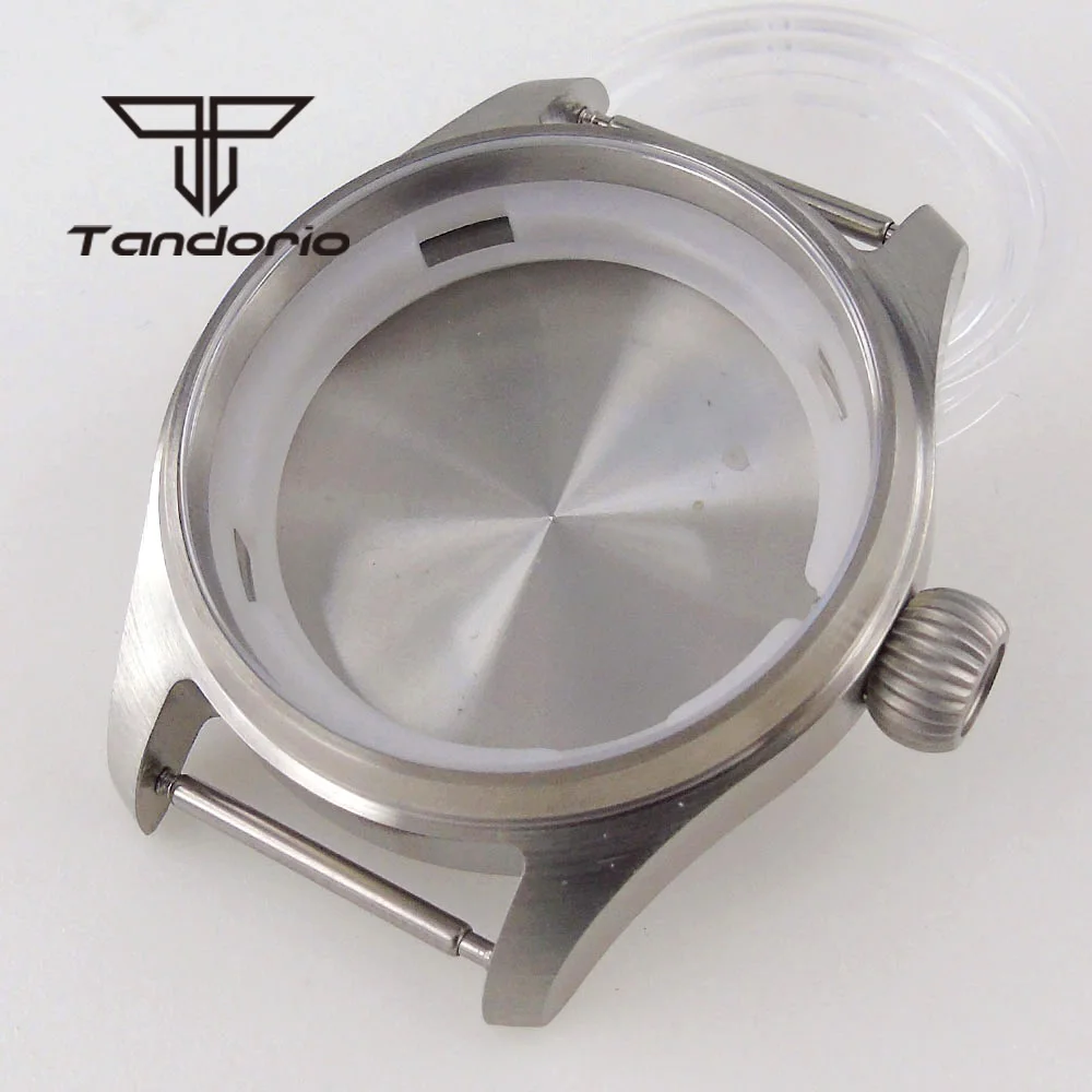 Edelstahl 20Bar 39mm Dive Pilot Uhr Fall Armband Saphirglas Große/Kleine Krone Fit NH35 NH36 ETA2824 PT5000 Bewegung