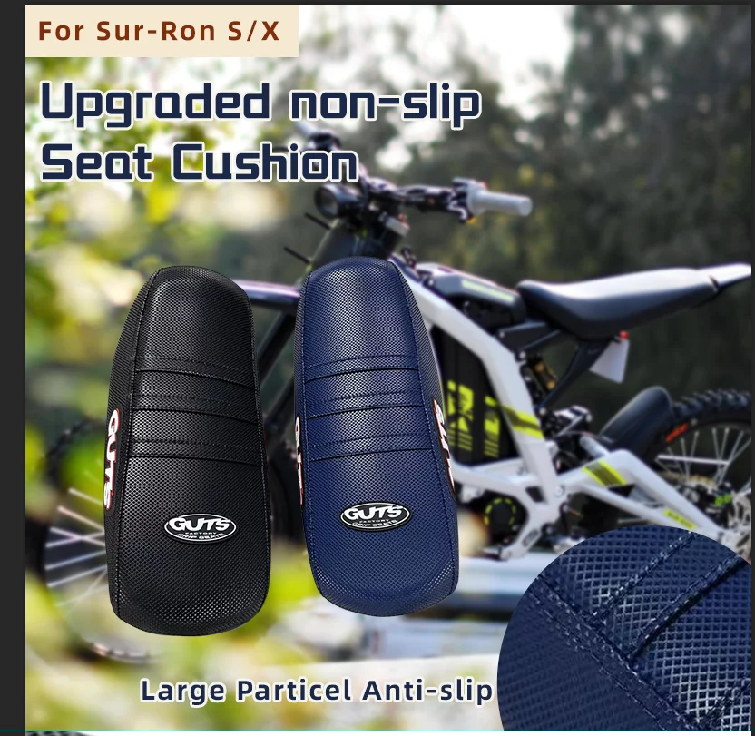 Motorcycle Upgraded non-slip Rear Seat Cushion For Surron Sur-Ron Lightbee Light Bee X S Off-Road Electric Vehicle E-Bike