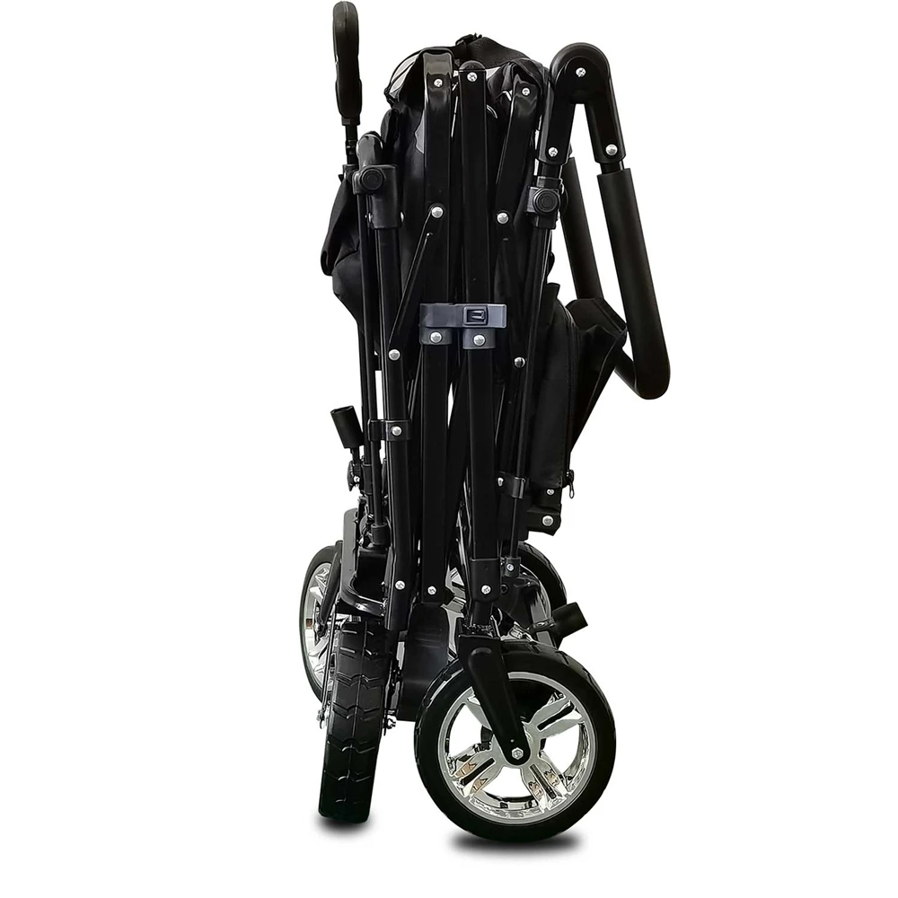 Outdoor Camping Vehicle with Shed, Multifunctional, Installation Free, Foldable Pole Camping Vehicle, Portable Shopping Cart