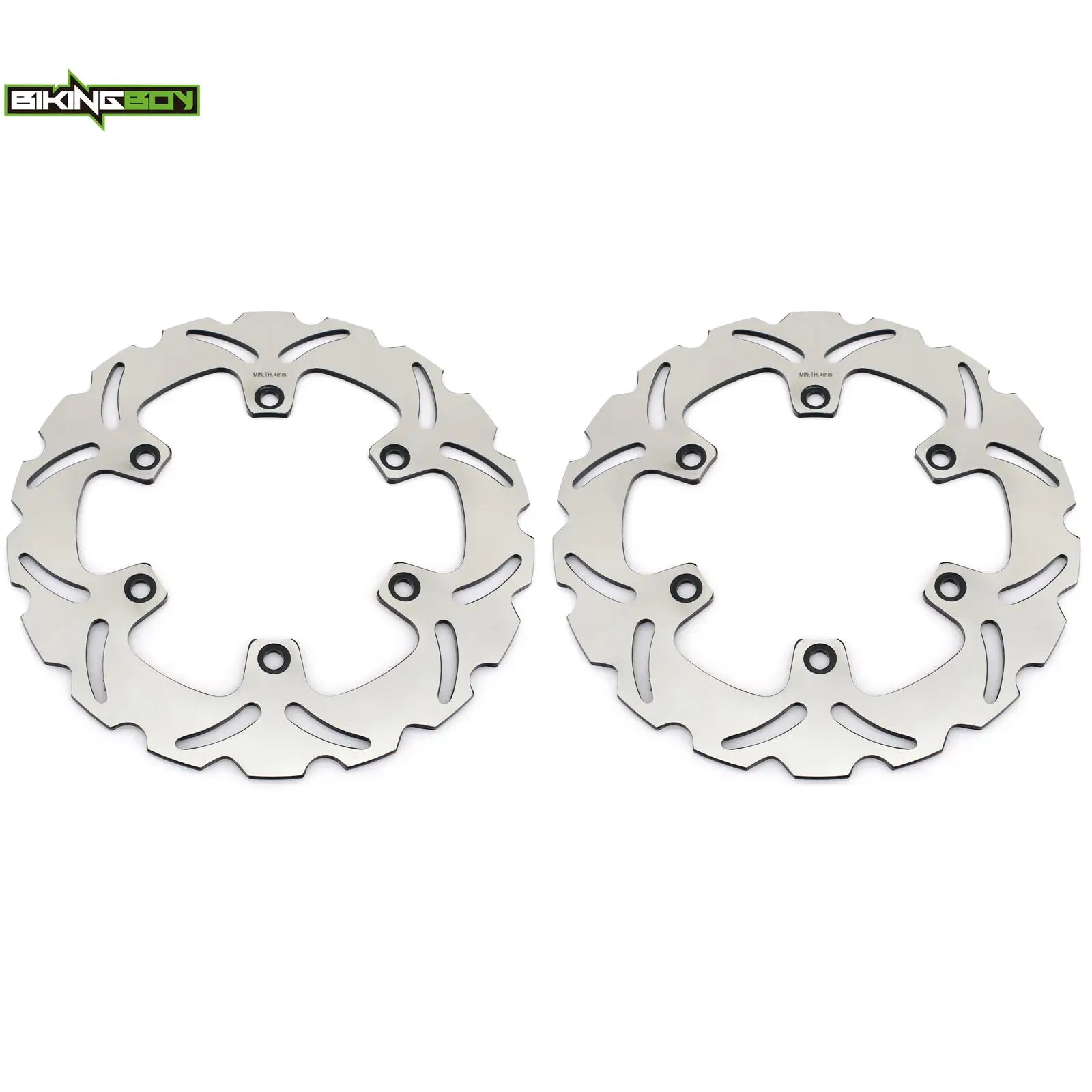 BIKINGBOY CBF600N CBF600S ABS 03-07 CB750N F 92-02 VFR750F 88-93 89 90 91 CBR1000F 87-00 94 95 96 Front Brake Discs Disks Rotors