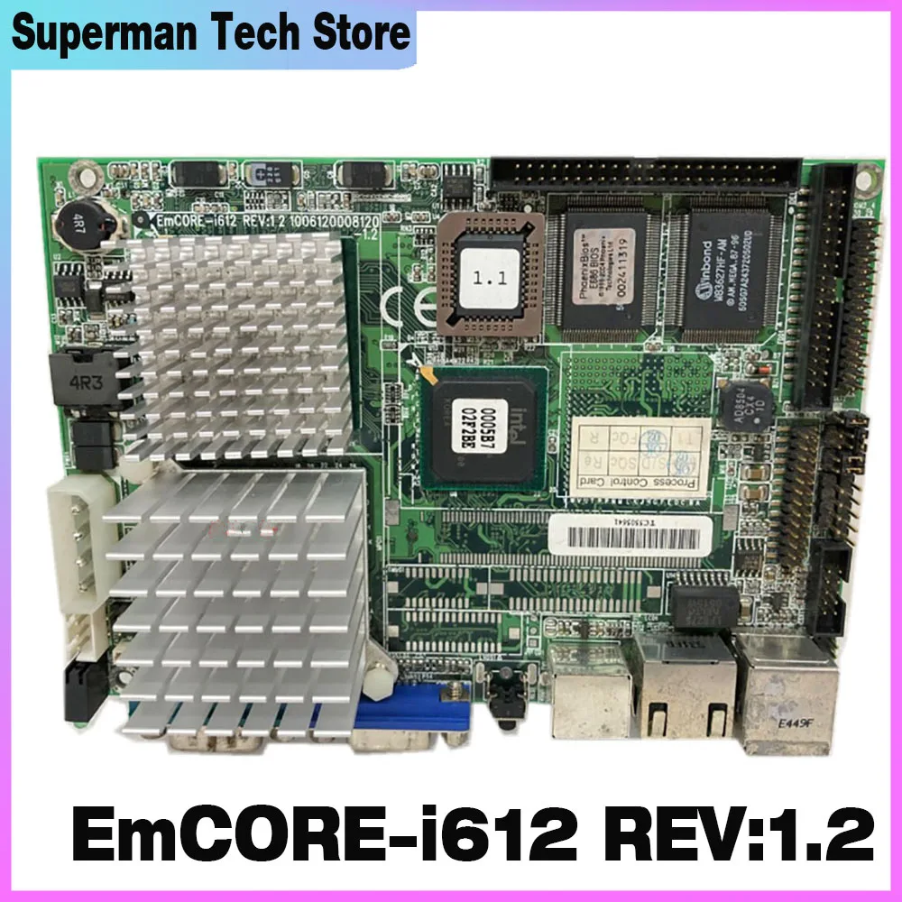 

EmCORE-i612 REV:1.2 Промышленная медицинская доска, идеальная работа