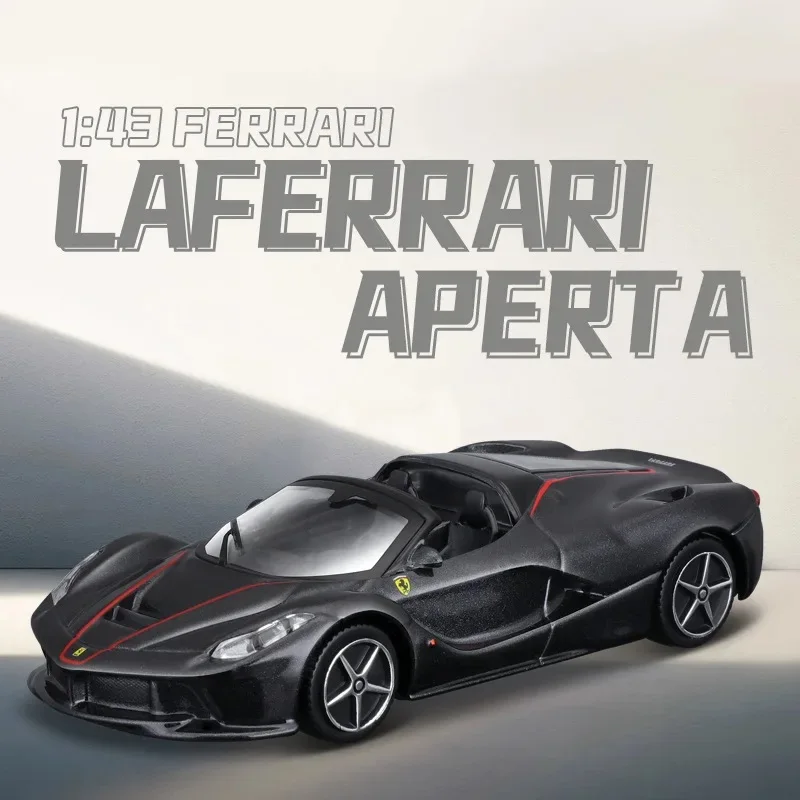 

Bburago 1:43 Ferrari LaFerrari Aperta, копия веса, литые миниатюрные Подарочные игрушки для мальчиков