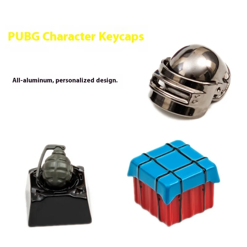 

Персонализированная металлическая клавиатура Playerunknown'S Battlegrounds, уровень 3, граната Airdrop Box, механическая клавиатура из алюминиевого сплава, специальная