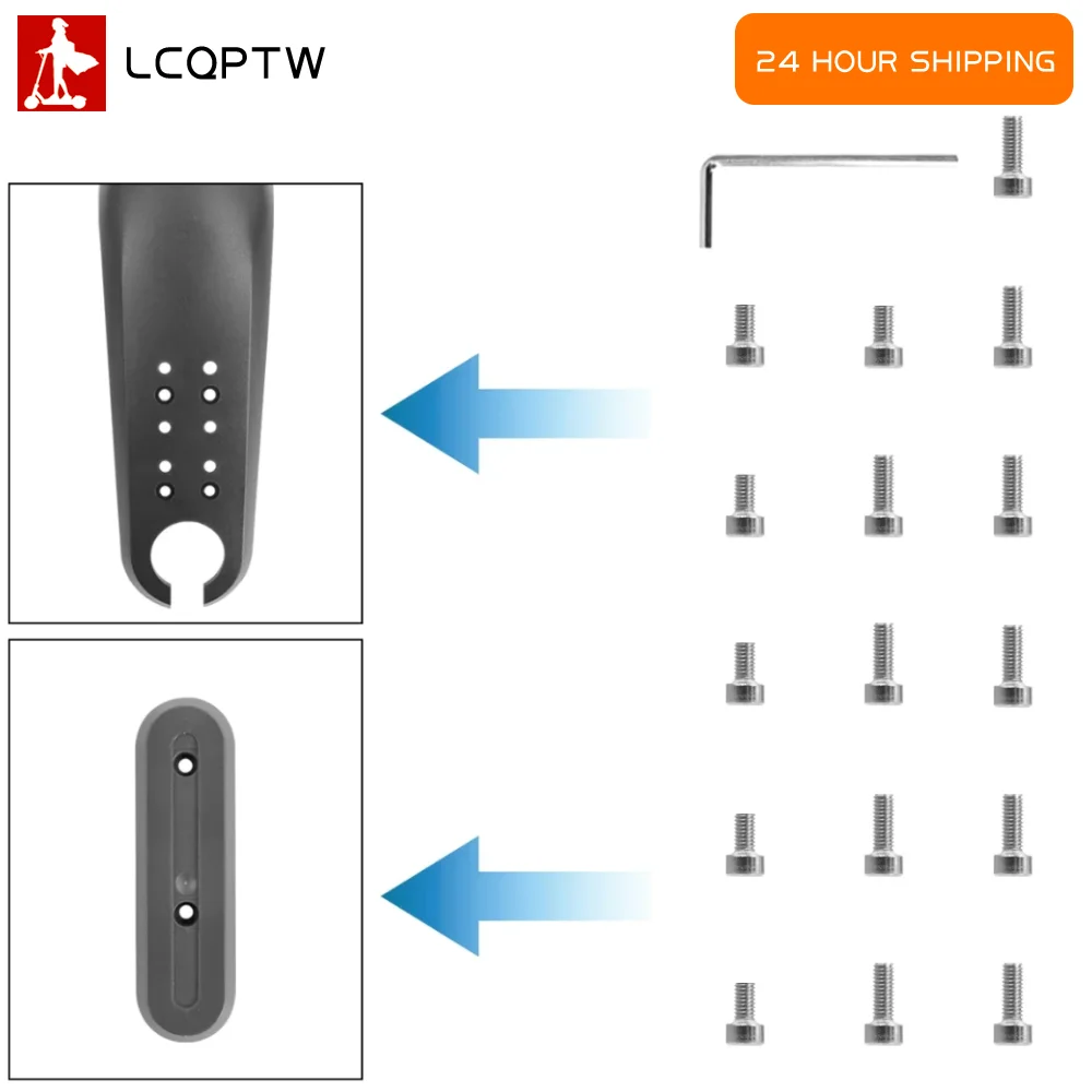 

Wheel Hubs Cover Screws with Tool for Xiaomi M365 1S Pro Electric Scooter Shell Protective Case Screws Accessories