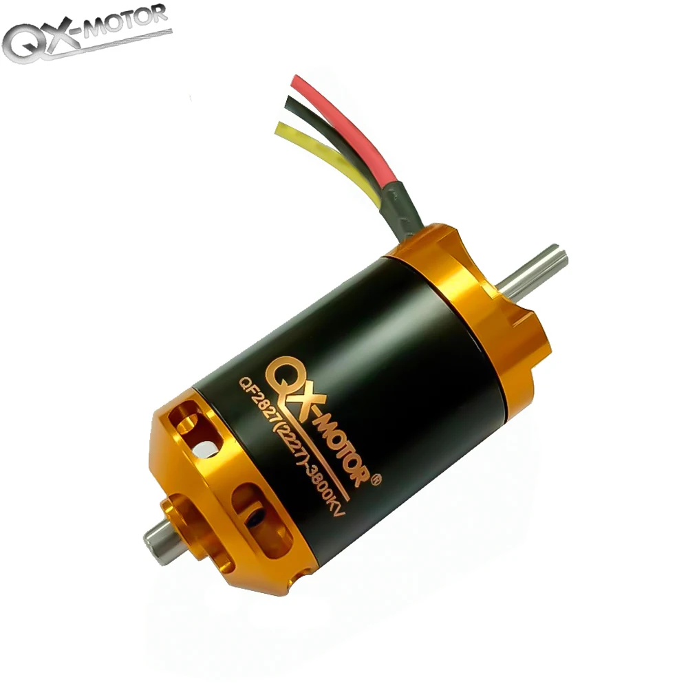 QX-MOTOR bezszczotkowy silnik QF2827 1800kv 2300kv 2600kv 3500kv 3800kv dla 70mm EDF