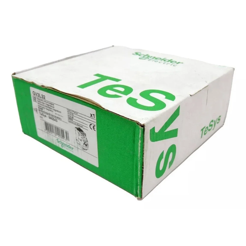GV3L32 GV3-L32 Motor circuit breaker, TeSys GV3, 3P, 32 A, magnetic, rotary handle, EverLink terminals