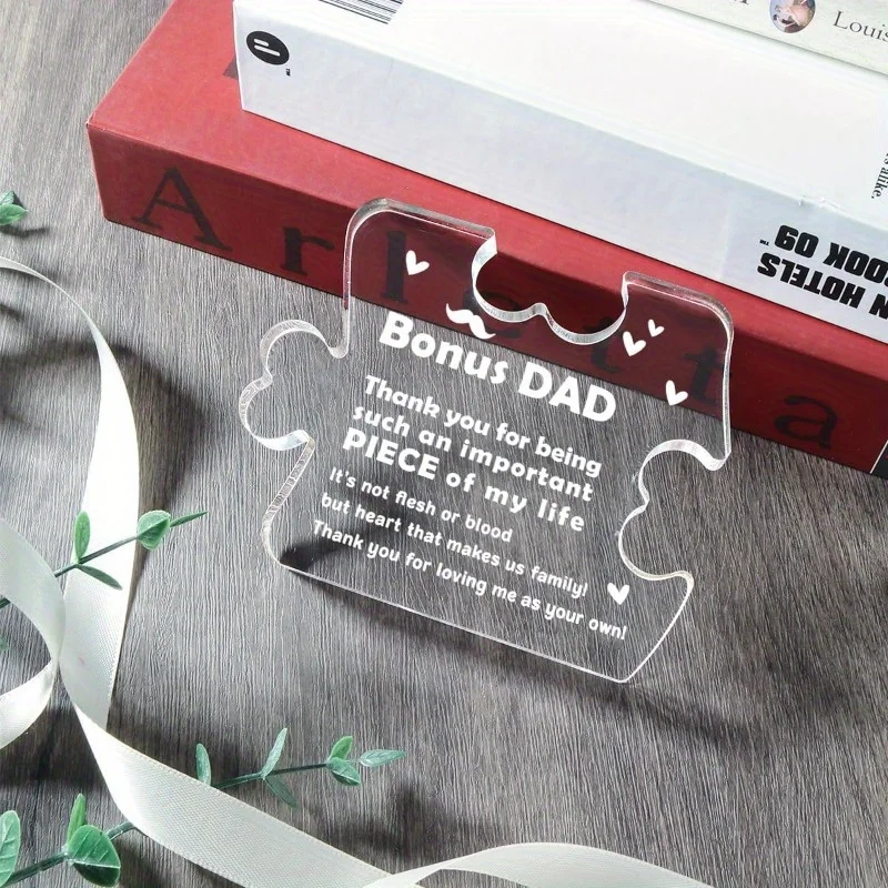 لوحة أكريليك Bonus Dad - أفضل هدية للأب على الإطلاق من الابنة/الابن #5