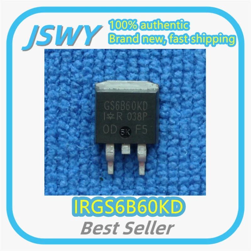 

(10/50 pcs) IRGS6B60KD IRGS6B60 TO-263 Integrated Circuit IC Genuine Stock Large Inventory