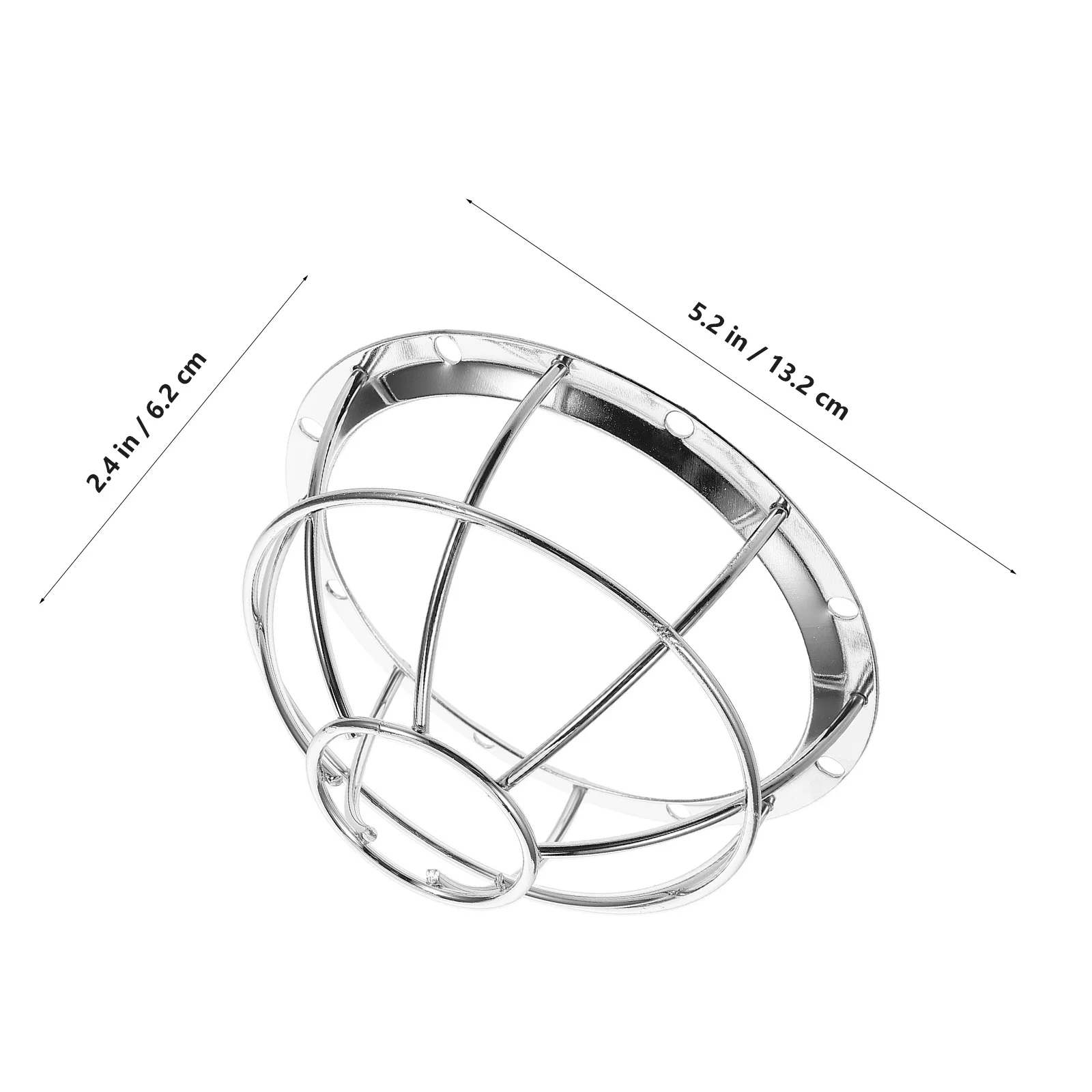 Smoke Sensor Protective Cage Metal Cover Explosion Proof Anti-Collision Guard for Home Commercial Use