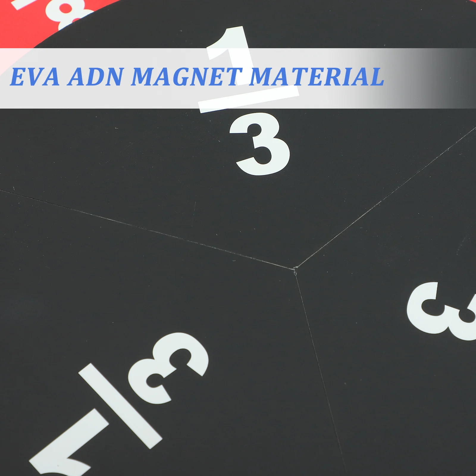 

1Set Magnetic Fraction Circle Tiles Teaching Aid for Students Math Classroom Educational Resources Kit Fraction Props