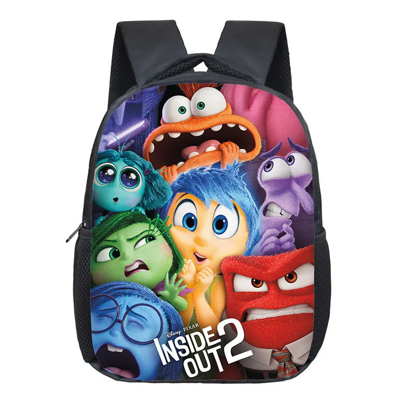 Mochila con estampado de dibujos animados para niños, morral bonito con diseño de ansiedad y Envy, ideal para regalo, novedad de 2024