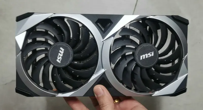 Original Radiator Cooler for MSI RX6600XT RX6650XT Graphics Video Card