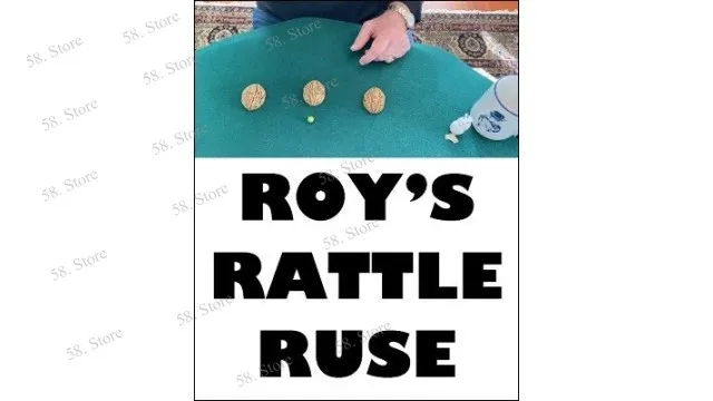 Roy's Rattle Ruse (Video+Pdf) By Roy Eidem Magic tricks ( 58 Store Download )