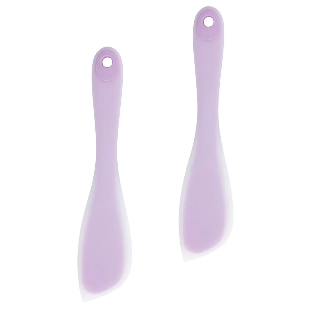 

2Pcs Silicone Cream Baking Scrapers Professional Heat Proof Cake Spatulas Wear-Resistant Household Baking Spatulas Convenient