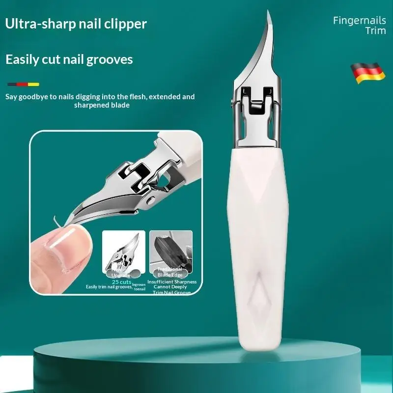 3pcs Heavy-Duty Stainless Steel Nail Clippers High-Precision Trimmer With Safe Soft-Grip Anti-Slip Design