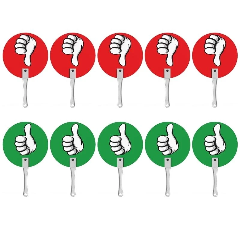 10 pcs/establecer verdadero paleta falso sí sí letreros clase clase