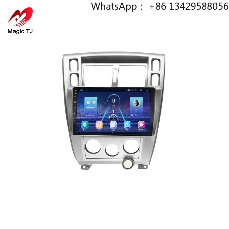 

For Hyundai Tucson 2006-2013 Car GPS Navigation System with Android for Bluetooth Reversing Image Player 8 Core for DVD Player