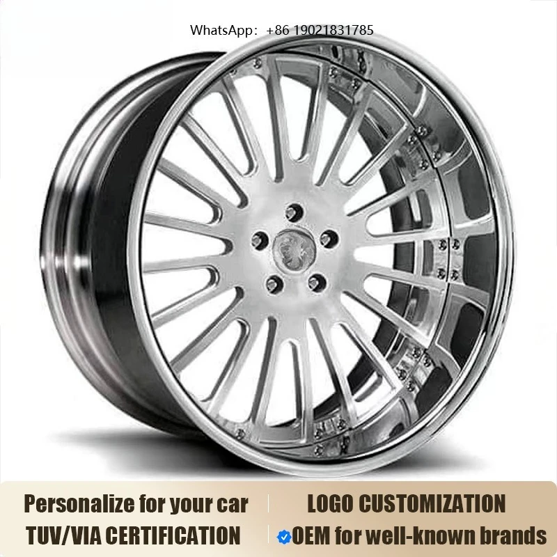 Rucci FINESTRA 3 Piece Forged Wheels 18-26 Inch 5x112 5x120 5x114.3 for