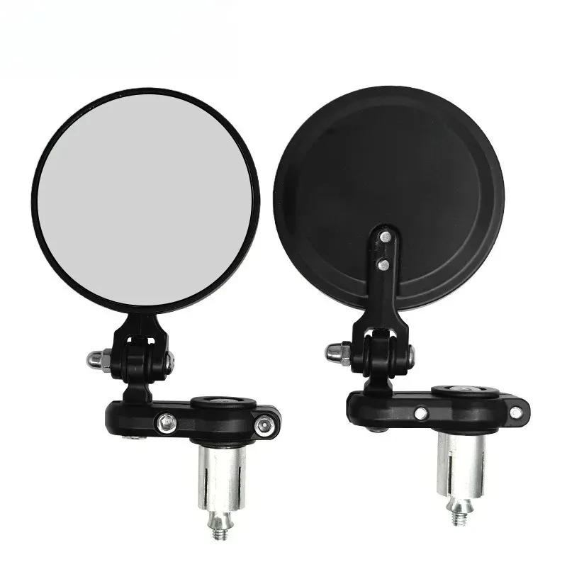 

For Duke 390 790 EXC EXCF 125 200 250 Popular 2pcs Motorcycle Mirror Round Bar End Convex Handle Bars