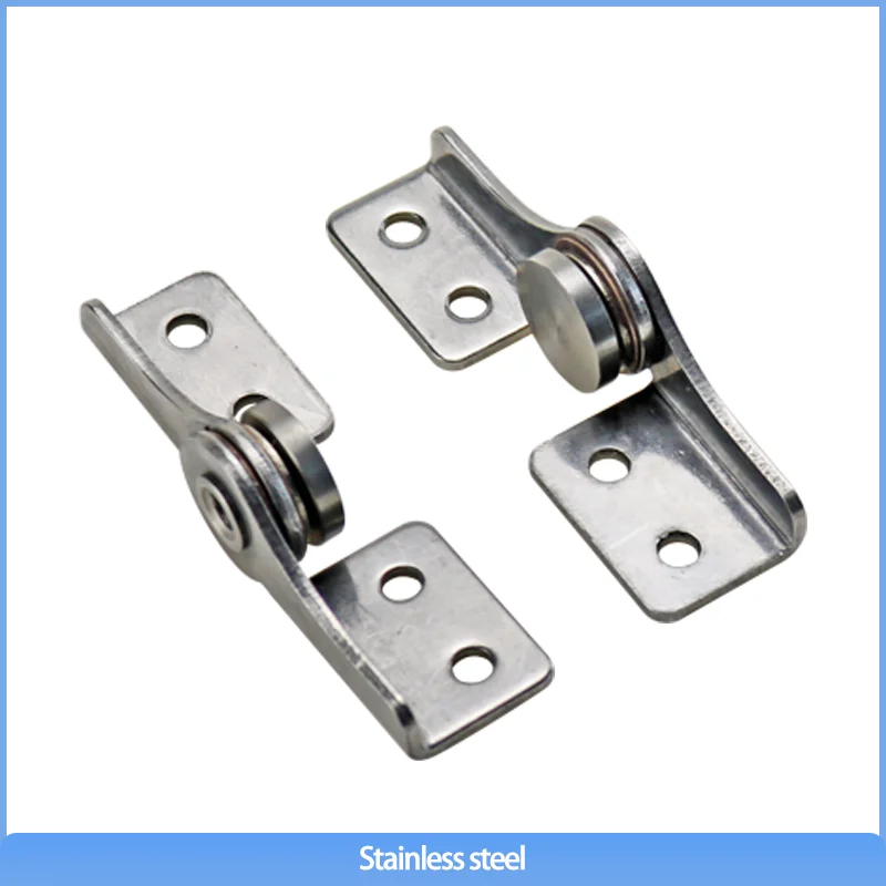 L-Shaped Damping Hinge for Medical Equipment Stainless Steel Torque Hinge - Any Angle Positioning Free-Stop Pivot