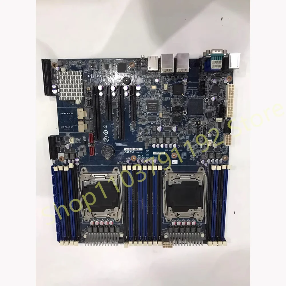   X99 Zwei-Wege-Server-Motherboard MD60-SC1