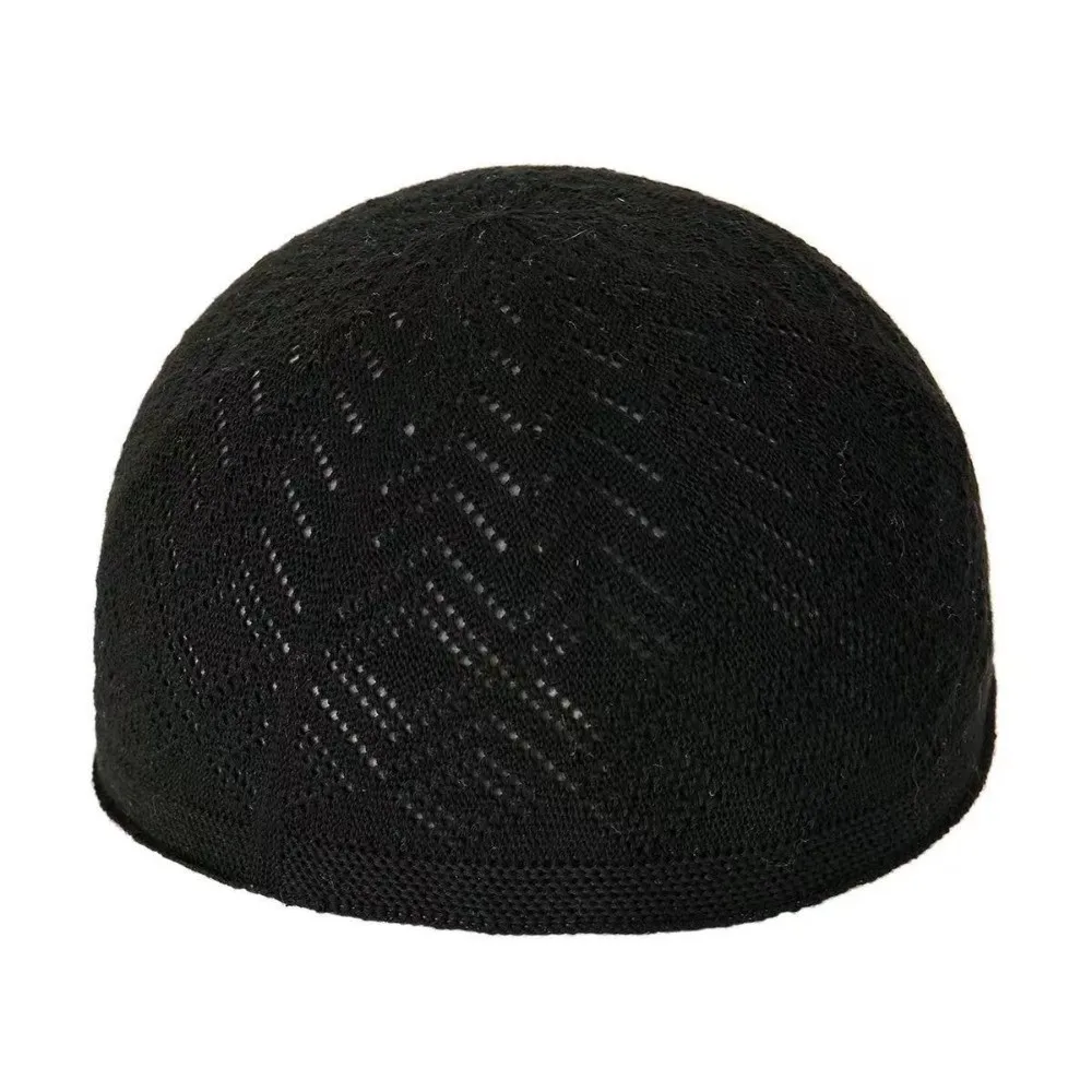 Turkey Stretchy Prayer Hat Soft Breathable Beanie Hat Durable Simple Men Knitted Cap Casual