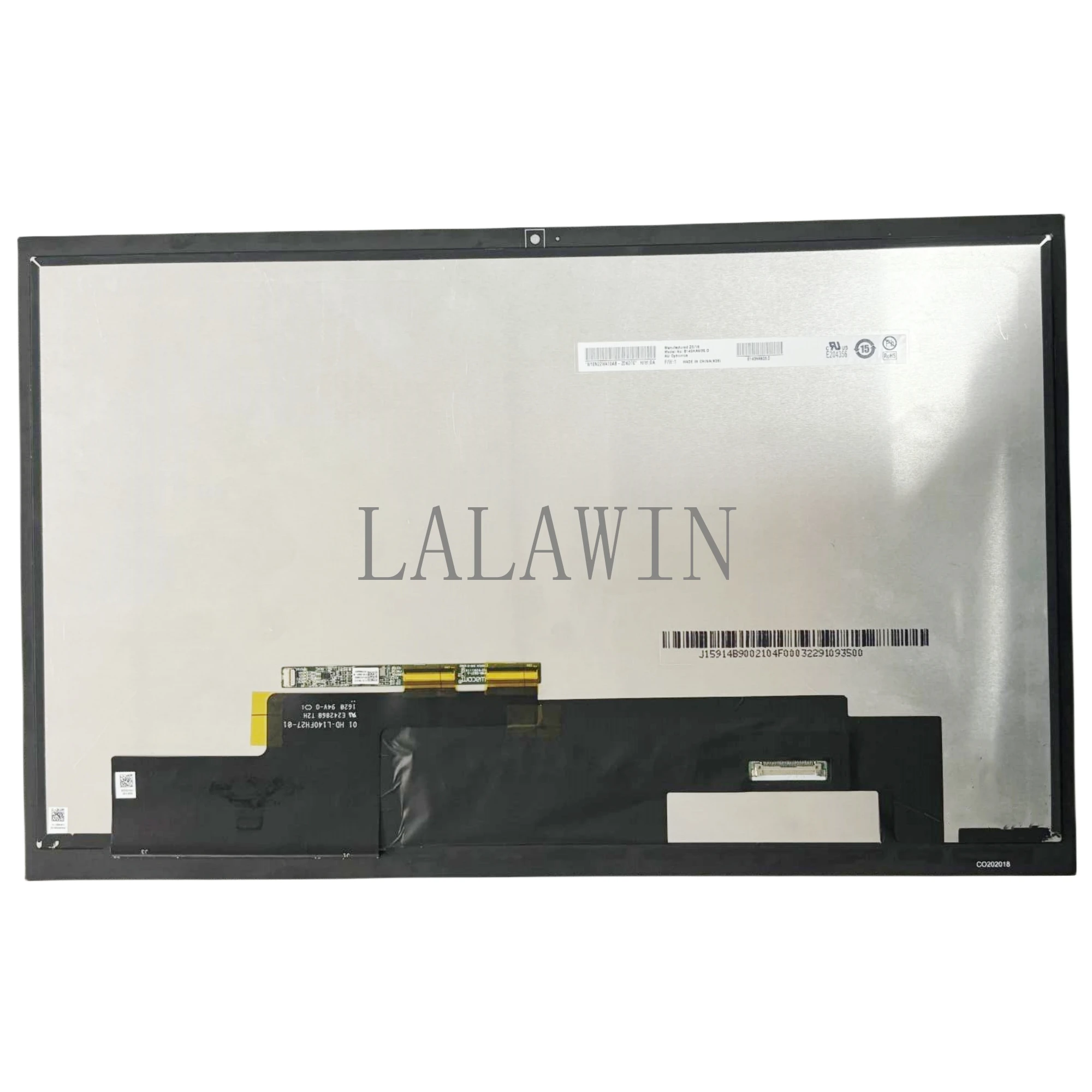 شاشة ليد LCD تعمل باللمس مجموعة محول رقمي ، مناسبة ل aceptd x Screen ، من نوع B140HAN06.D