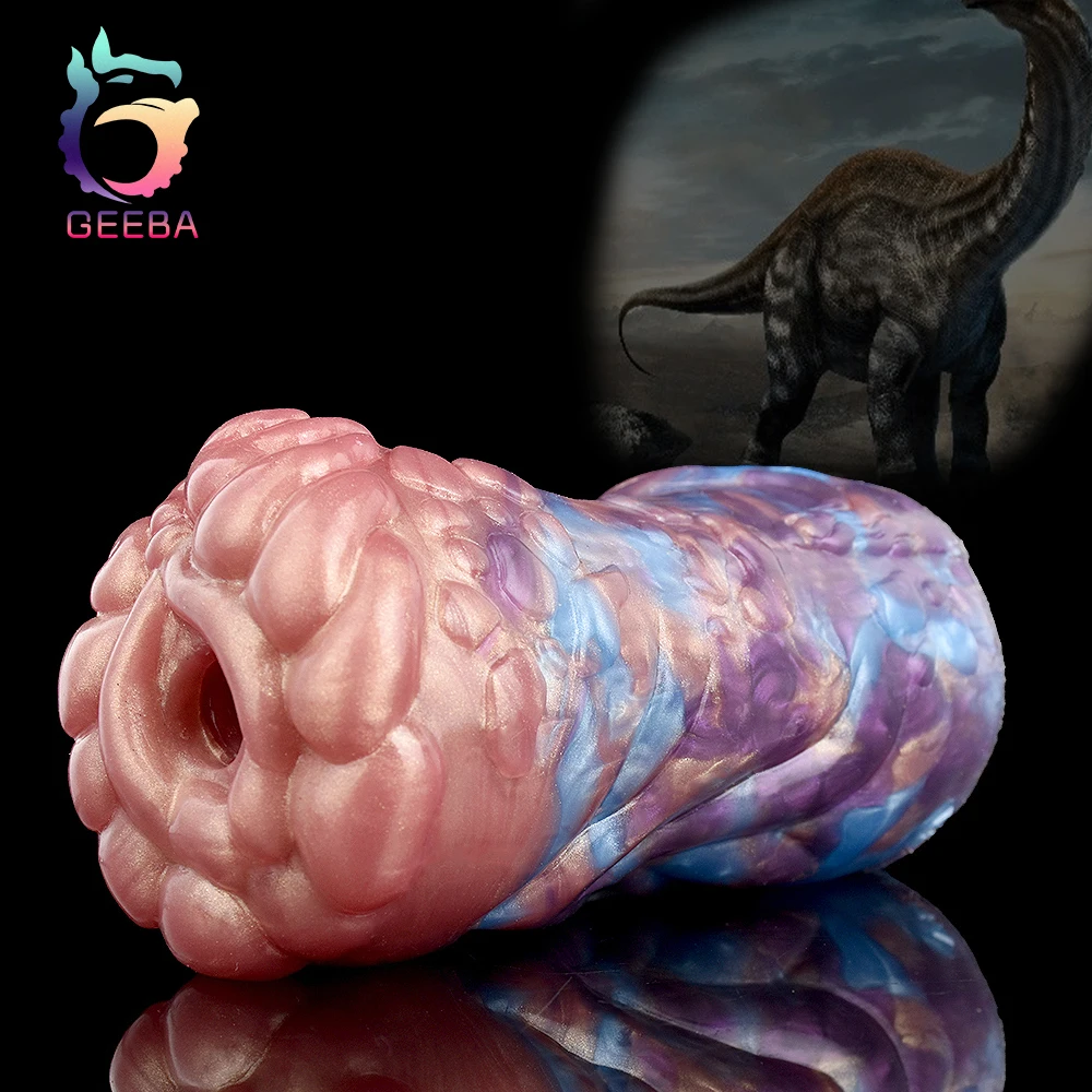 

GEEBA Rock Dragon Male Masturbator Silicone Soft Aircraft Cup Artificial Vaginal Pussy Prostate Massager Masturbate Massage Toys