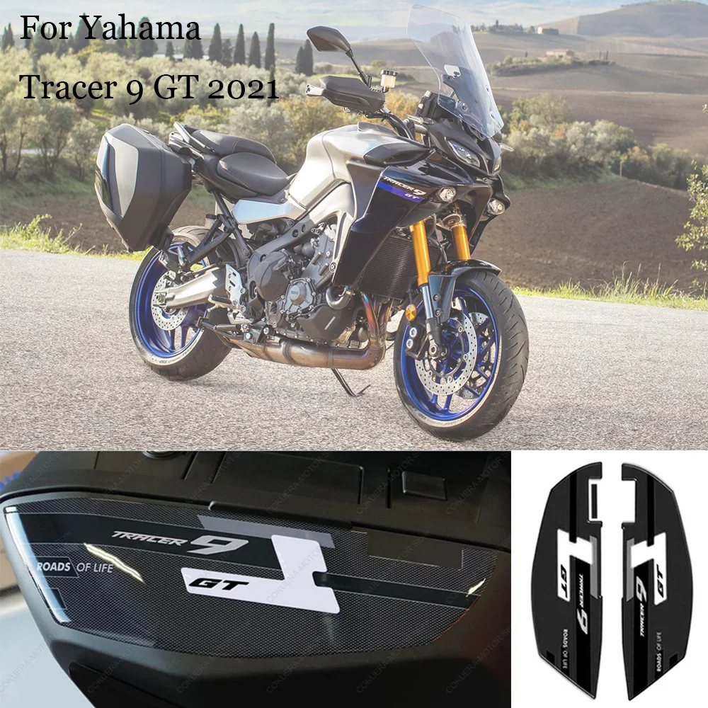 

Motorcycle Trunk Protection Sticker For Yahama Tracer 9 GT Tracer 9 gt 2021 3D Guards Side Sticker