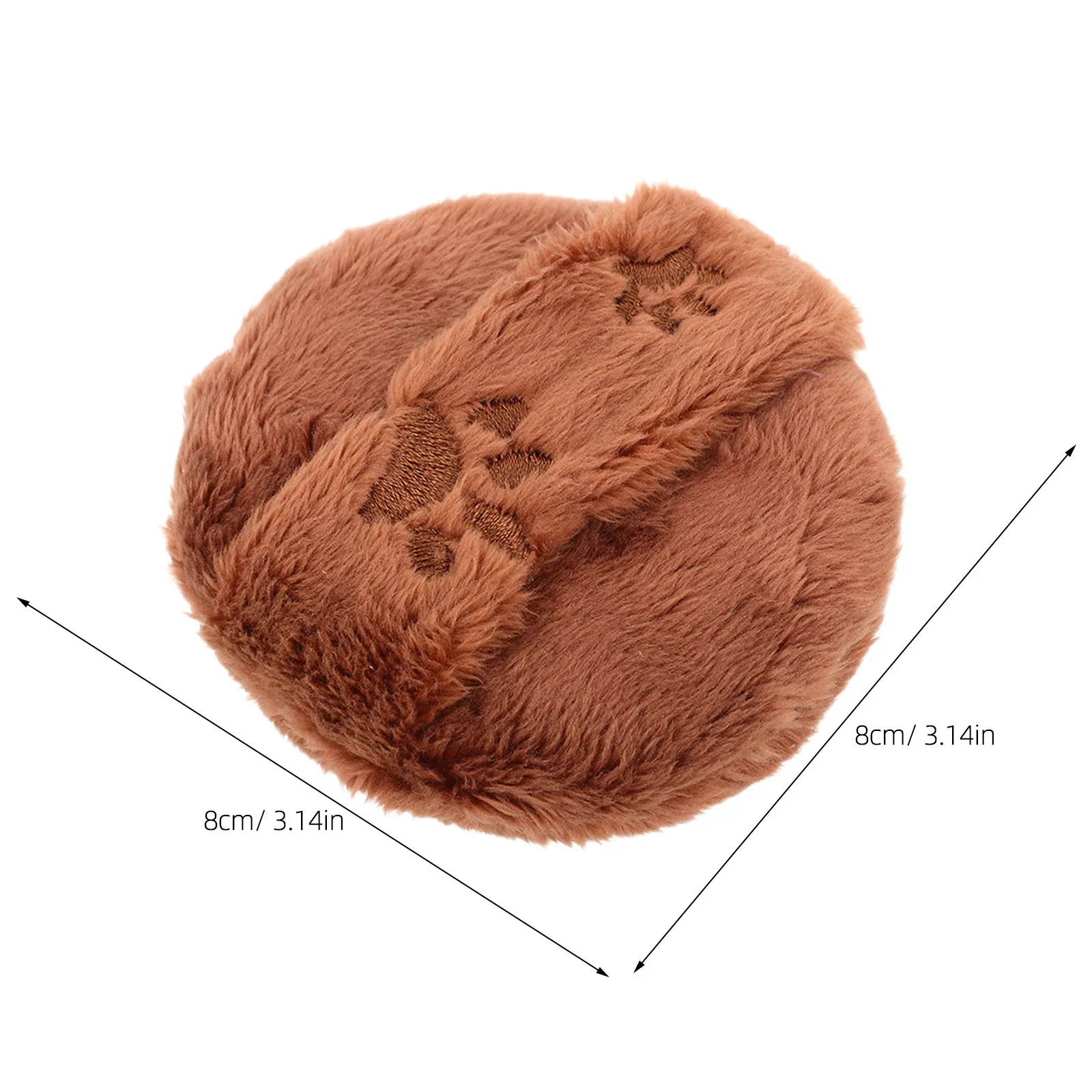 2Pcs Dusting Powder Puff Soft Large Round Body Makeup Applicator Washable Reusable Blending Puff for Face and Body