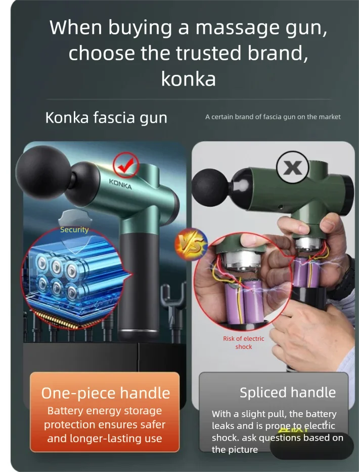 Kangjia Fascia Gun Muscle Massager Relaxation Device Neck Mask for Men and Women Cervical, Back and Waist Relief Professional Mu