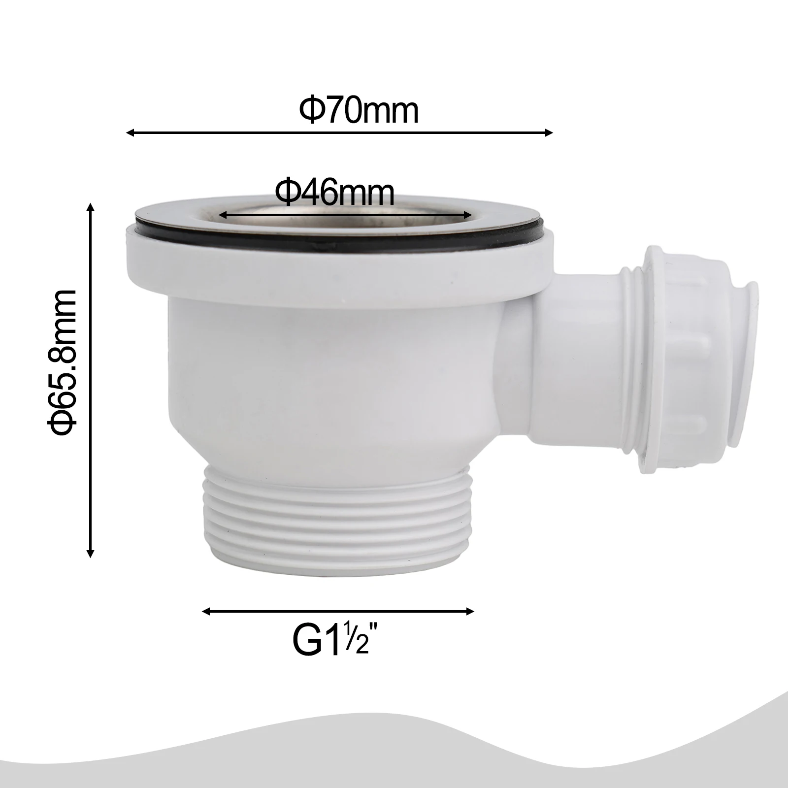 Functional Home Sink Strainer Stainless Steel for versatile Basket Durability Elegant Fits Flange Sink Sleek