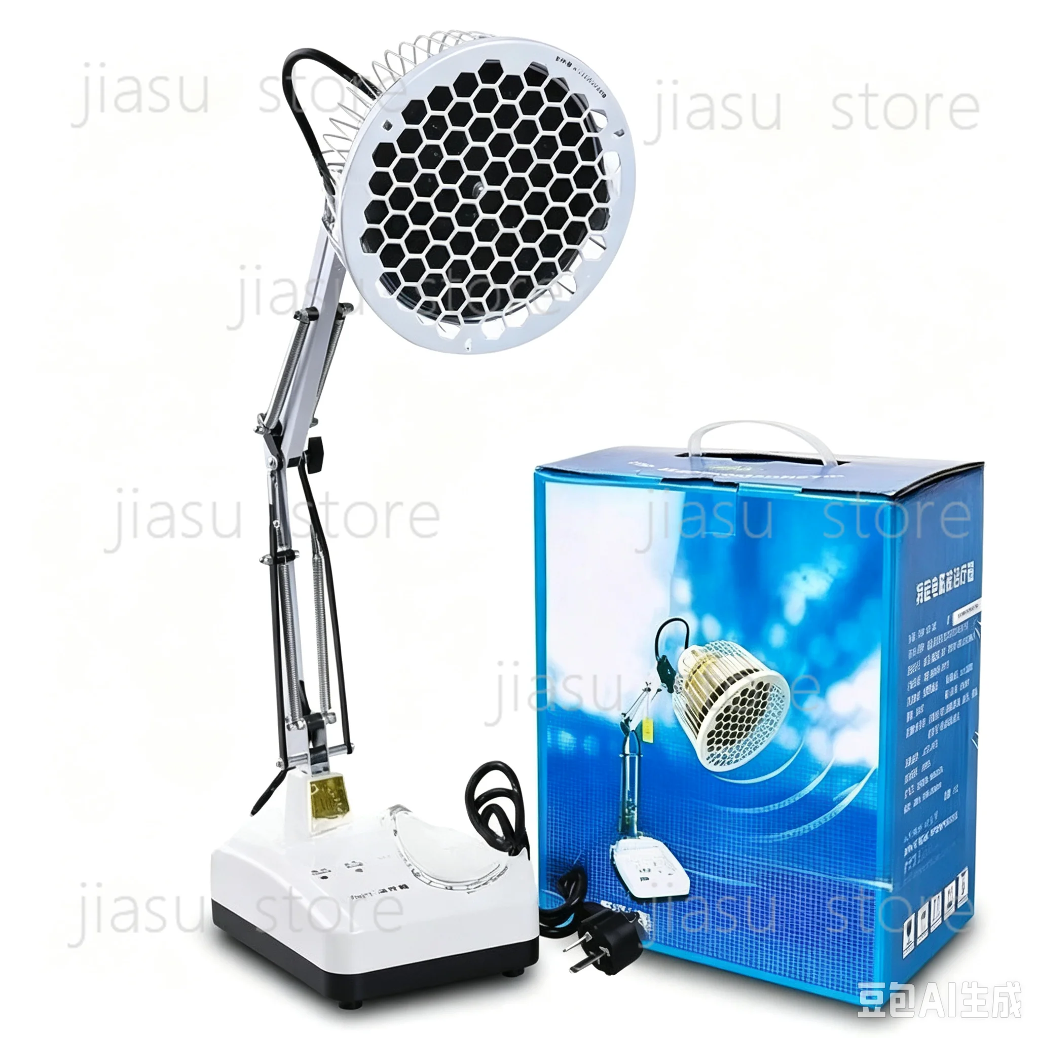 Electromagnetic Wave Therapy Device 8X Desktop Medical Magic Lamp Household Electric Baking Far Infrared Rheumatic Lamp