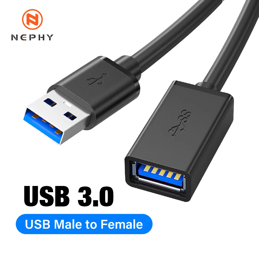 USB Extension Cable Male to Female USB 3.0 Extender Cord  for Laptop TV Computer Camera Printer 5Gbps High speed Connector 3M 5M