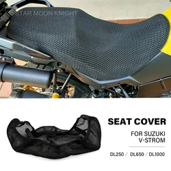 3D Breathable Seat Cover For Suzuki V-Strom V Strom DL650 DL1000 DL250 DL 650 Motorcycle Anti-Slip Cushion Seat Cover