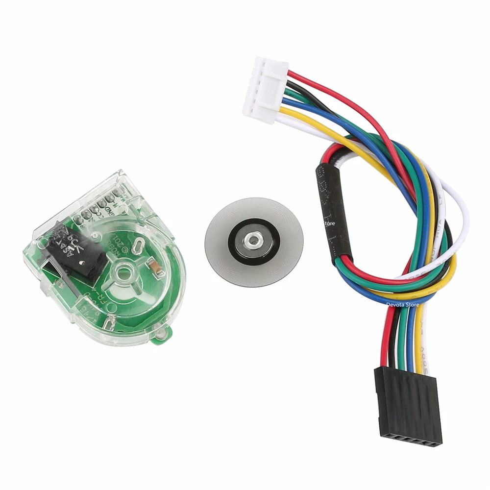 25/37MM High Precision Incremental Encoder Motor Photoelectric/Hall 16CPR 448CPR Encoder DIY Speed Measurement x Protective