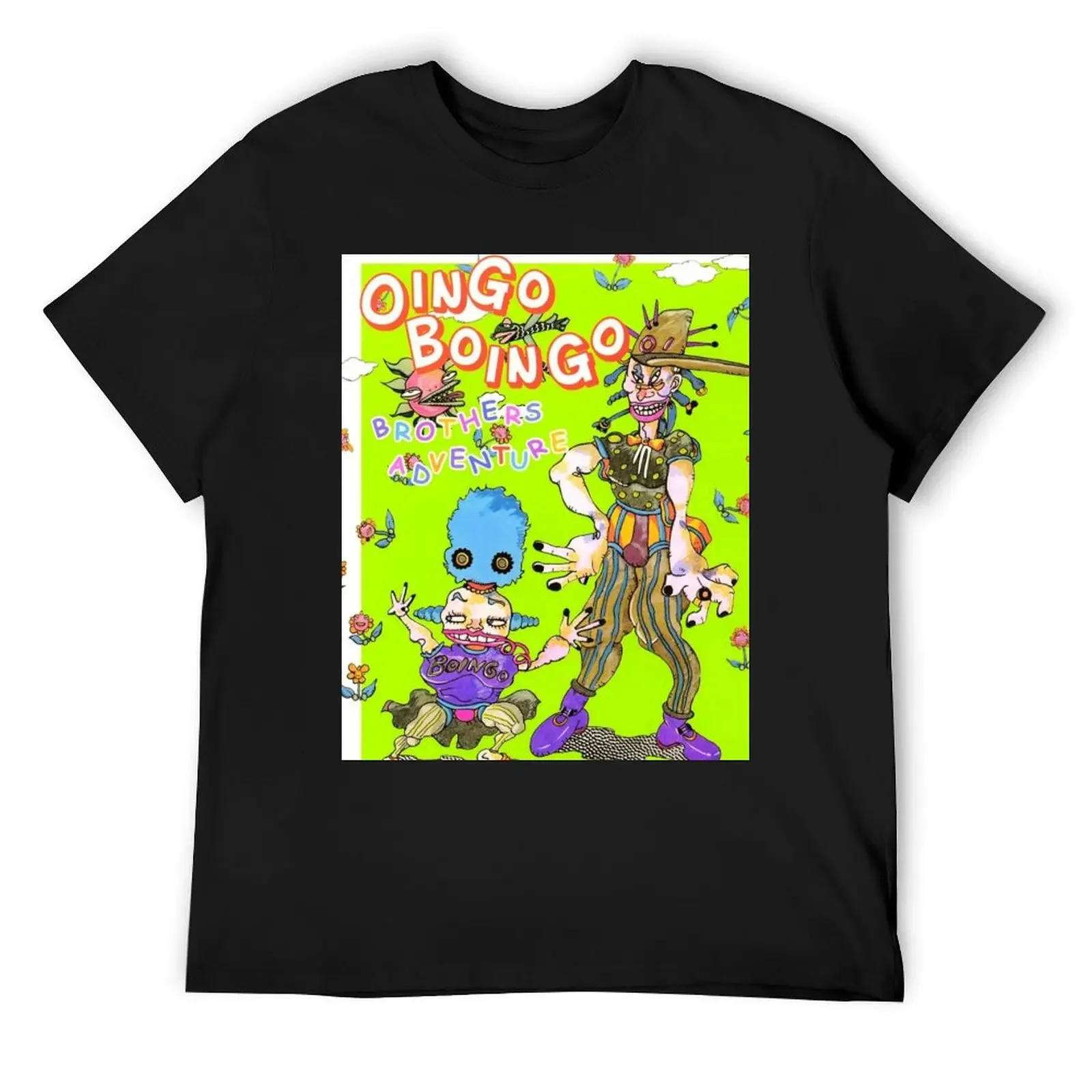 

Oingo Boingo's Book! From Jojos T-Shirt rapper graphic tees blue lock basketball graphic tees t shirts for men pack