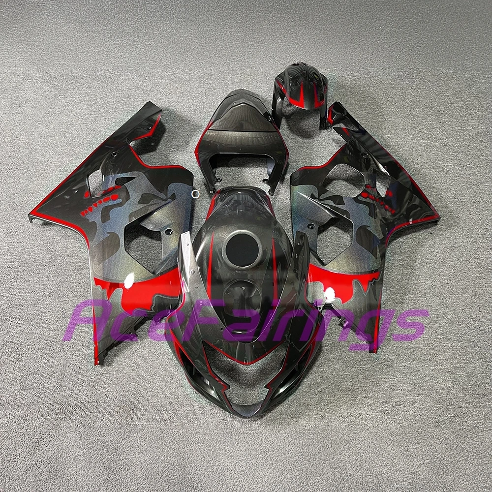 Fairings For 2004 2005 SUZUKI GSXR 600-750 Injection Plastic Fairings 04 05 GSXR600 GSXR750