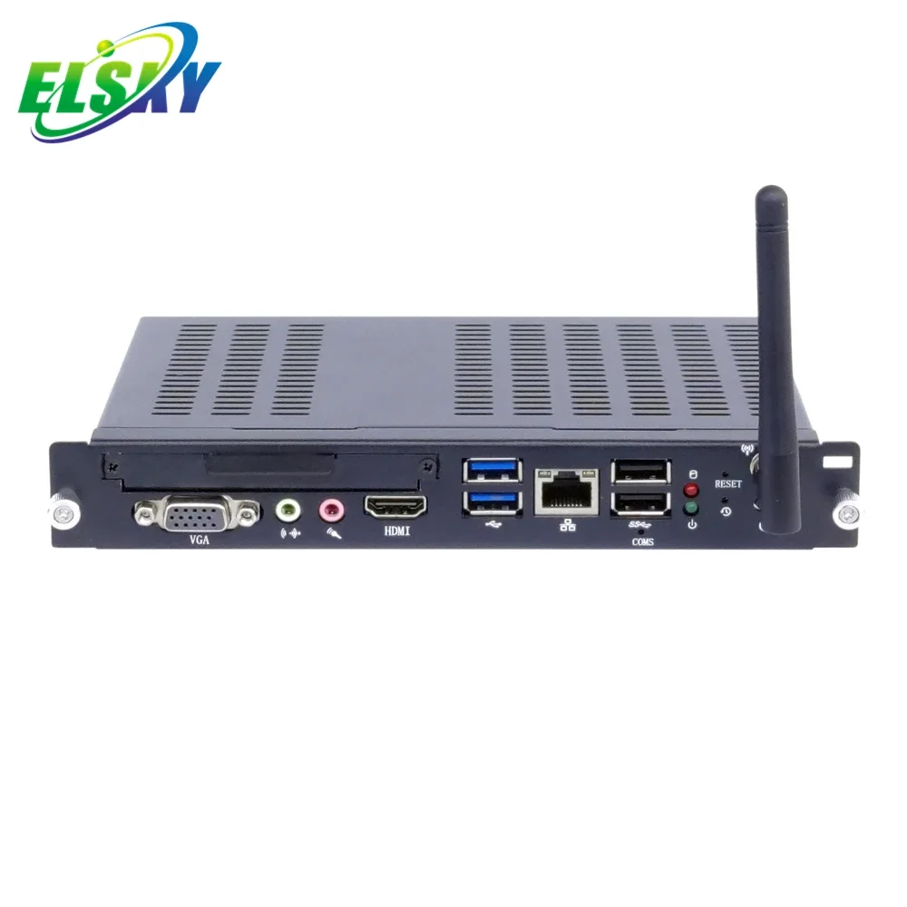 H ELSKY Core i3 5005U Dual Core 2.0Ghz 4K UHD Display OPS Mini PC for Finger Touch Interactive Whiteboard In School