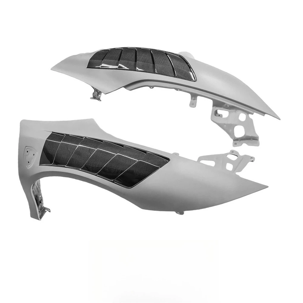 SF90 RY Style Partial Visible Dry Carbon Fiber Fenders for SF90 Bodykit