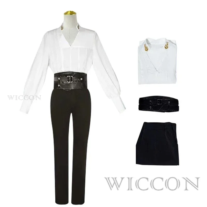 2025 신작 게임 러브 앤 딥스페이스 자비에 샤이유 라파엘 코스프레 가발 셔츠 바지 벨트 짧은 머리 내열성 Fi AA