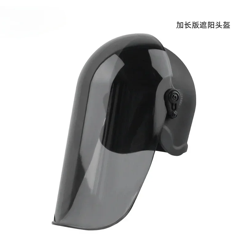 

Motorcycle Multifunctional Phone Holder, Extended Sunshade Helmet