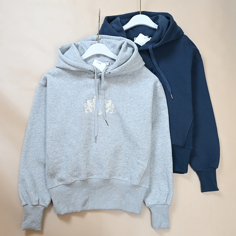 

Длинная хлопковая толстовка с капюшоном для пар, вышитая све, универсальная мужская и женская одинаковая толстовка с капюшоном, теплая спортивная сцена